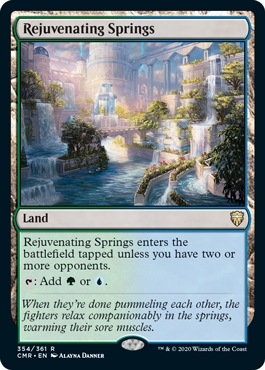 Rejuvenating Springs Commander Legends